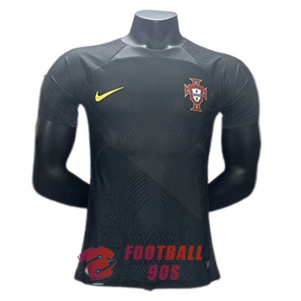 maillot portugal edition speciale version joueur 2023-2024 noir (1)