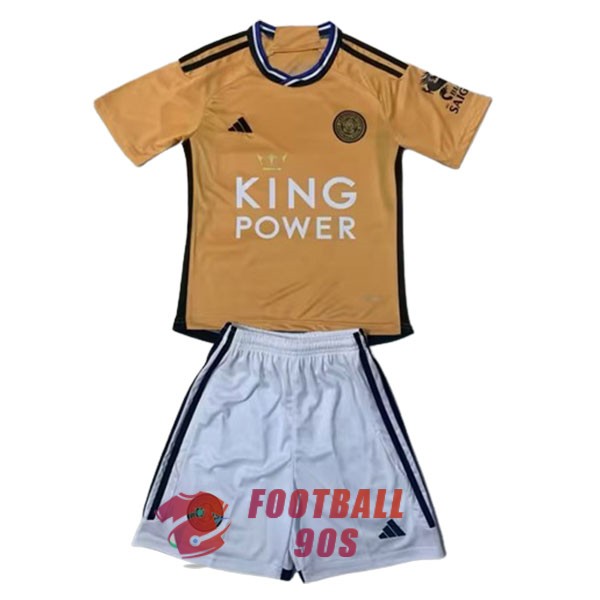 maillot leicester city enfants 2023-2024 third