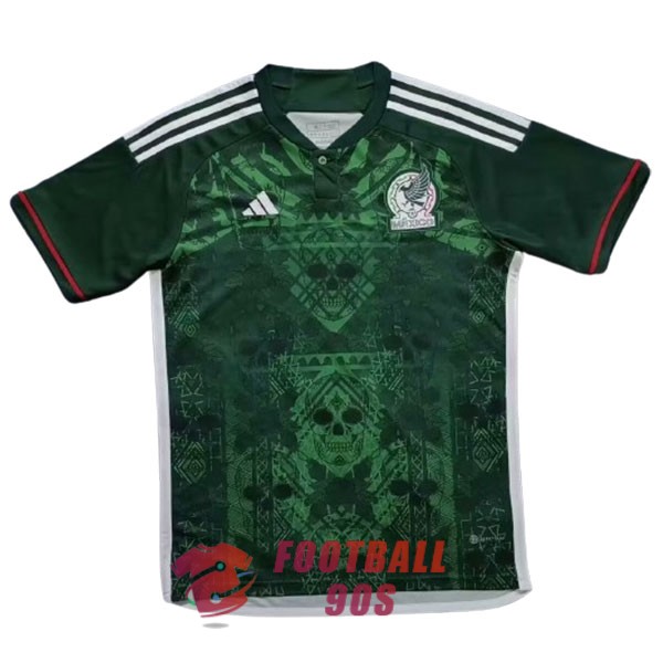 maillot mexique edition speciale 2023-2024 vert blanc