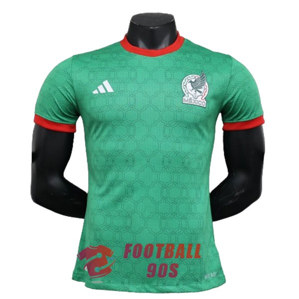 maillot mexique edition speciale version joueur 2023-2024 vert rouge