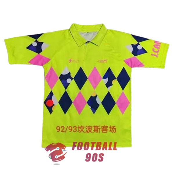 maillot mexique vintage jaune rose bleu gardien 1992-1993