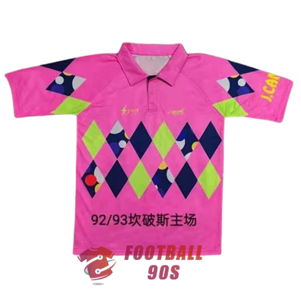 maillot mexique vintage rose bleu jaune gardien 1992-1993