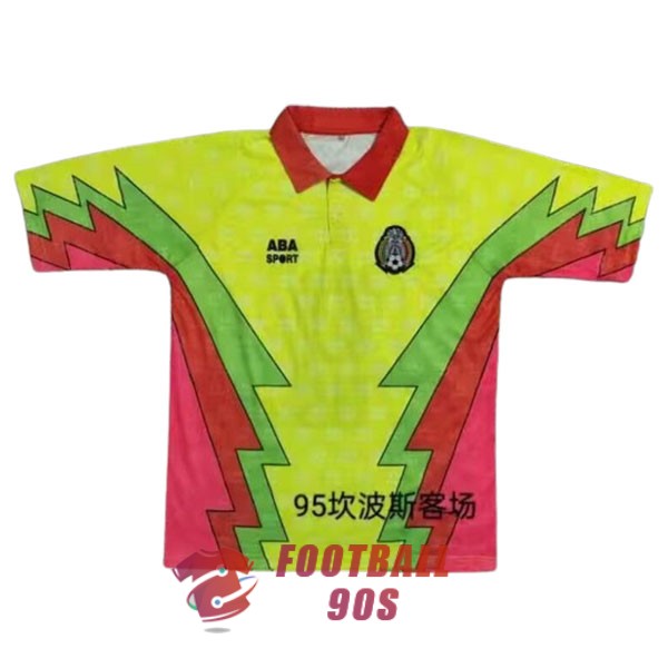 maillot mexique vintage vert rouge gardien 1995