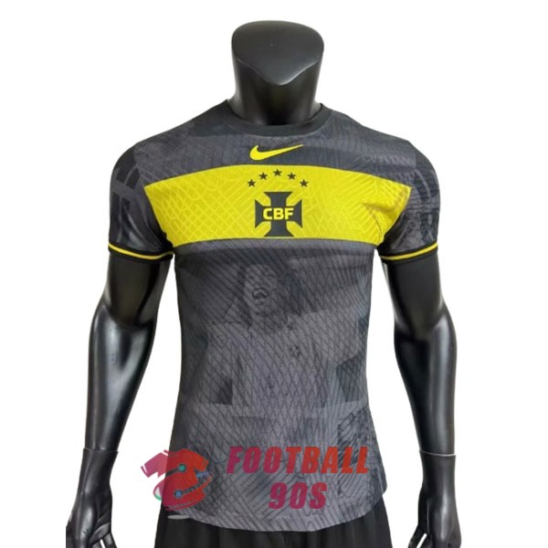 maillot portugal edition speciale version joueur 2023-2024 noir jaune