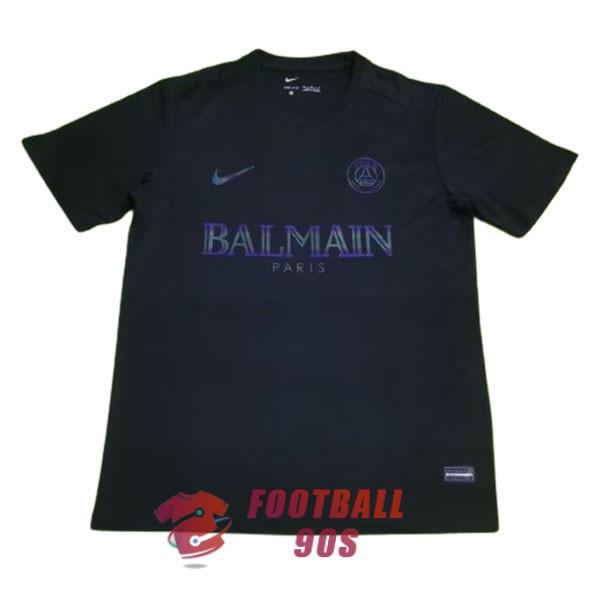 maillot psg edition speciale balmain 2023-2024 noir