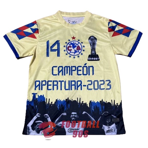 maillot america commemoratif champion 2023-2024 jaune bleu