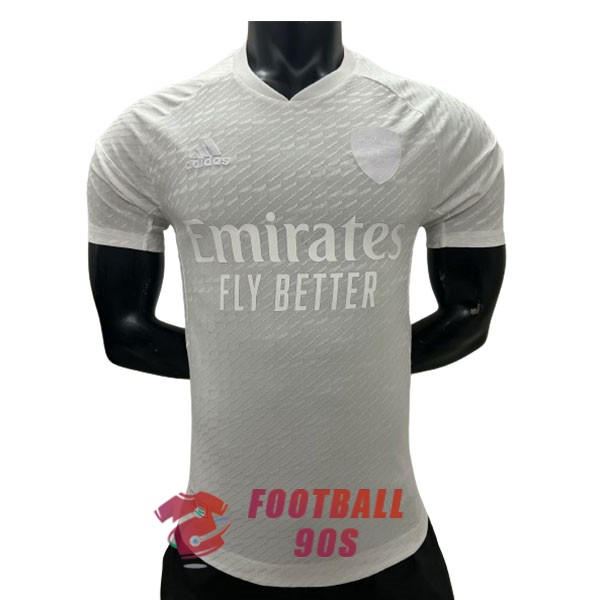 maillot arsenal edition speciale version joueur 2023-2024 blanc (1)