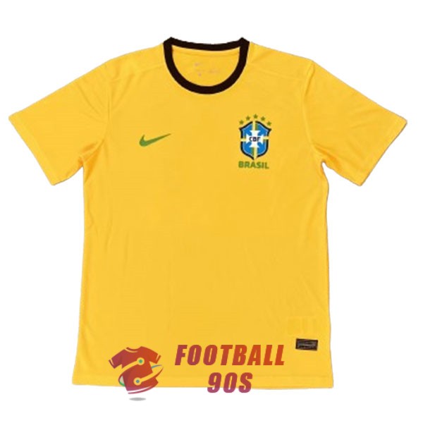 maillot bresil entrainement 2023-2024 jaune (1)