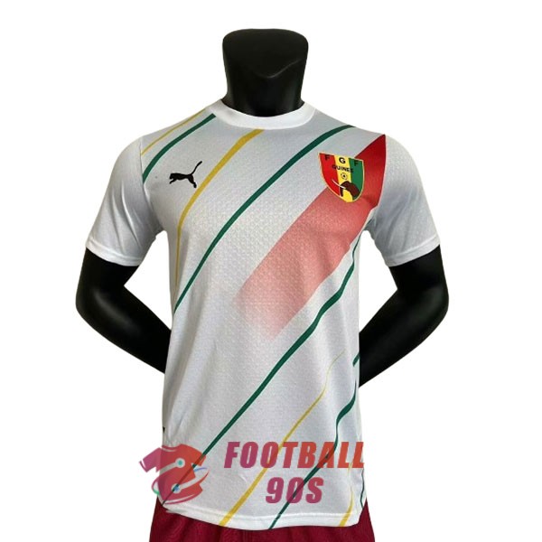 maillot guinee exterieur version joueur 2024-2025