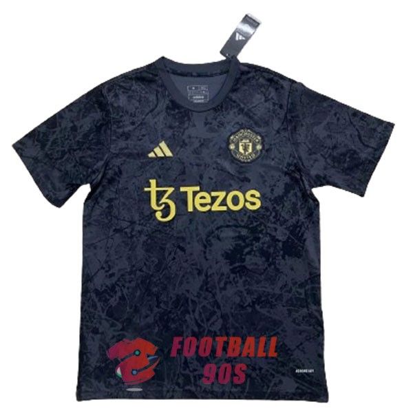 maillot manchester united edition speciale 2023-2024 noir