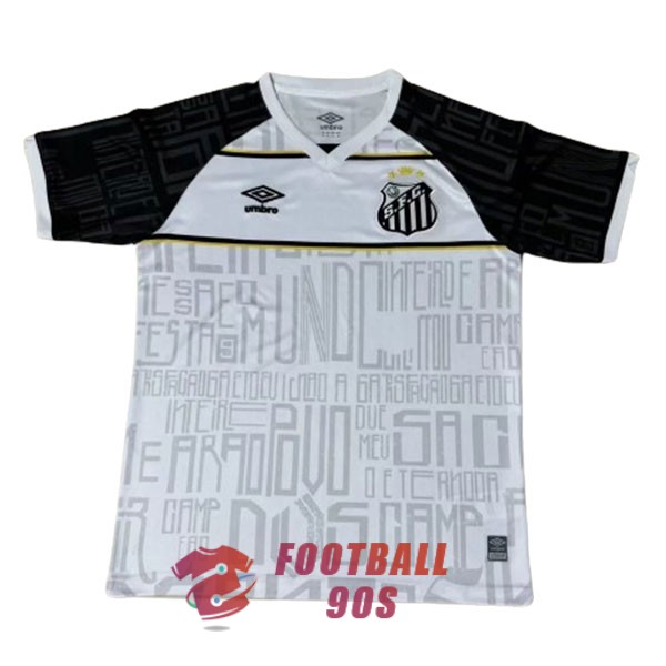 maillot santos fc edition speciale 2023-2024 noir blanc