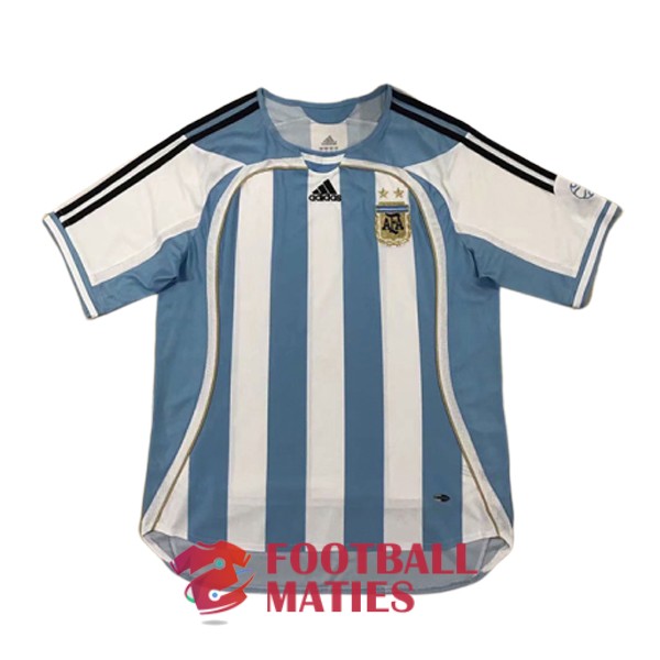 maillot argentine vintage 2006 domicile