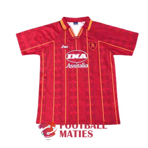 maillot as roma vintage INA Assitalia 1996-1997 domicile