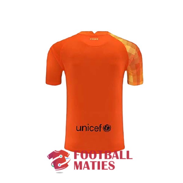 maillot barcelone gardien 2021-2022 orange