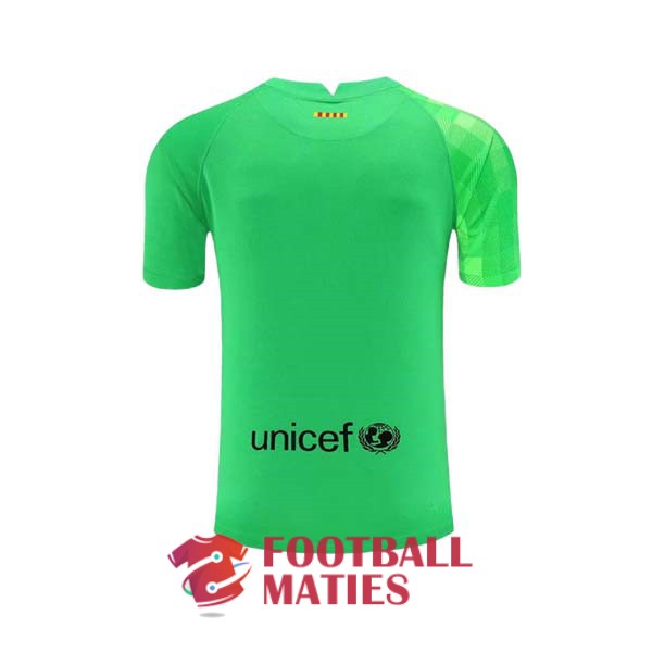 maillot barcelone gardien 2021-2022 vert