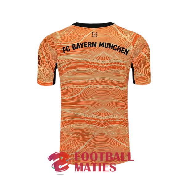 maillot bayern munich gardien 2021-2022 orange