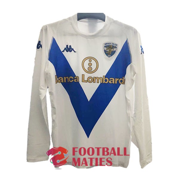 maillot brescia calcio vintage banca lombarda exterieur manche longue 2003-2004