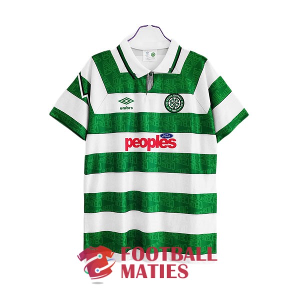 maillot celtic vintage 1991-1992 domicile