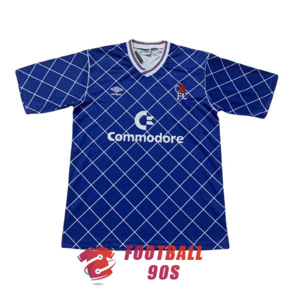 maillot chelsea vintage commodore 1987-1989 domicile