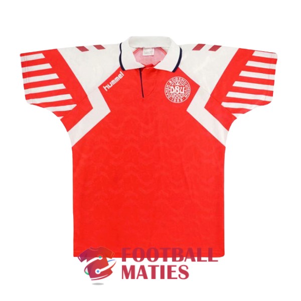 maillot danemark vintage 1992-1993 domicile
