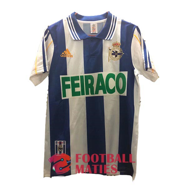 maillot deportivo la corogne vintage feiraco 1999-2000 domicile