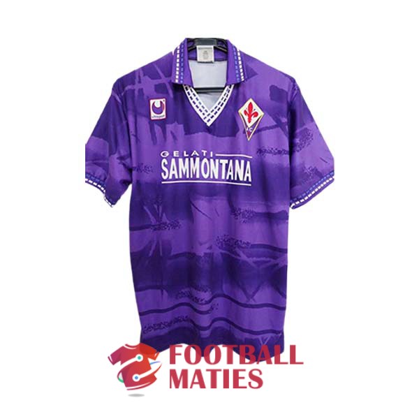 maillot fiorentina vintage sammontana 1994-1995 domicile