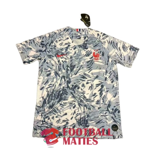 maillot france edition speciale 2020 camouflage gris