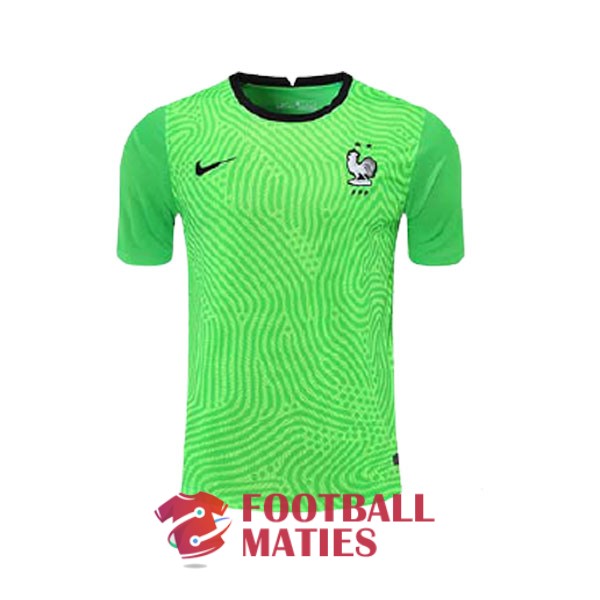 maillot france gardien 2021-2022 vert