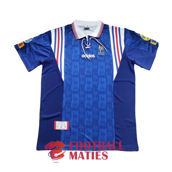 maillot france vintage 1996-1997 domicile