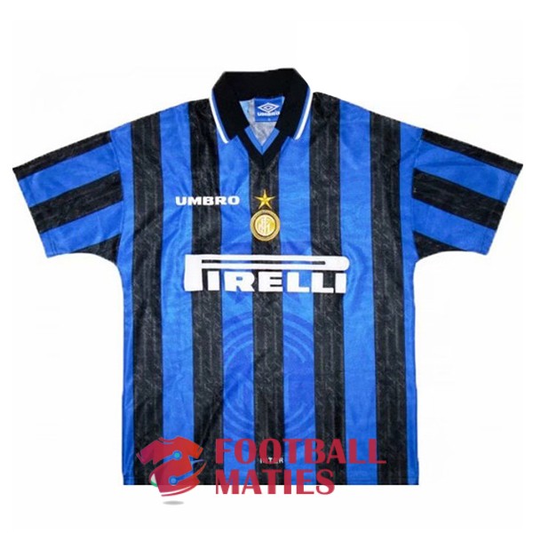 maillot inter milan vintage 1997-1998 domicile