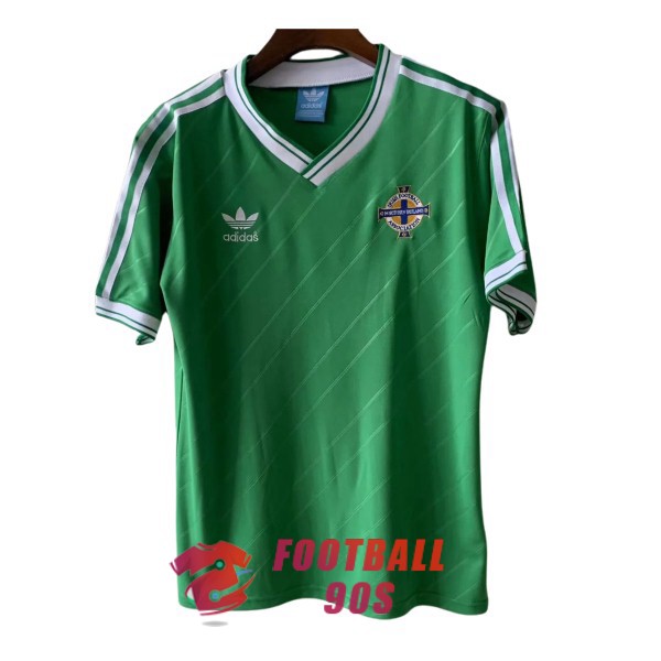 maillot irlande du nord vintage 1986-1988 domicile