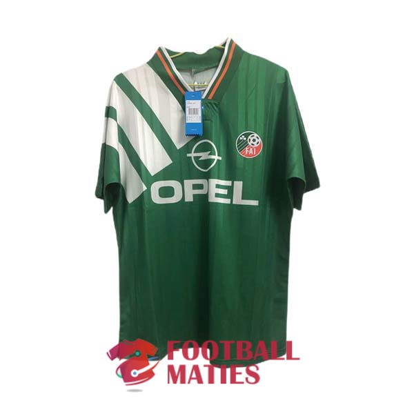 maillot irlande vintage opel 1992-1994 domicile