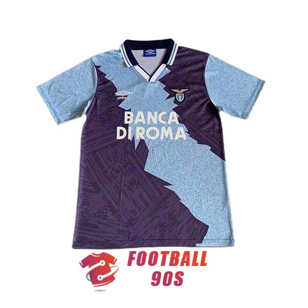 maillot lazio vintage banca di roma 1994-1995 exterieur