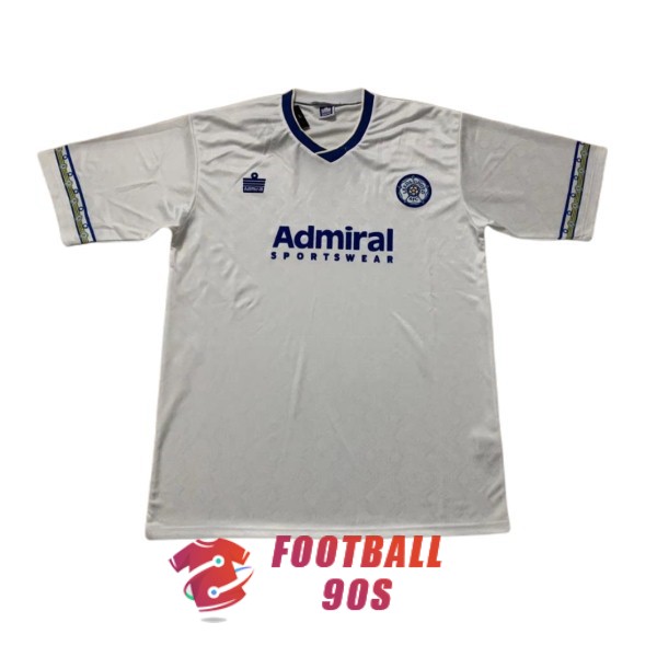 maillot leeds united vintage admiral 1992-1993 domicile