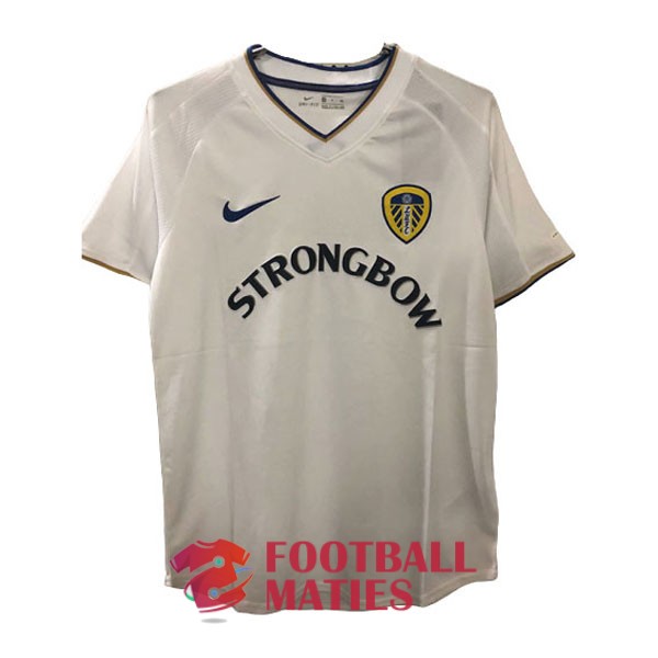 maillot leeds united vintage strongbow 2000-2002 domicile
