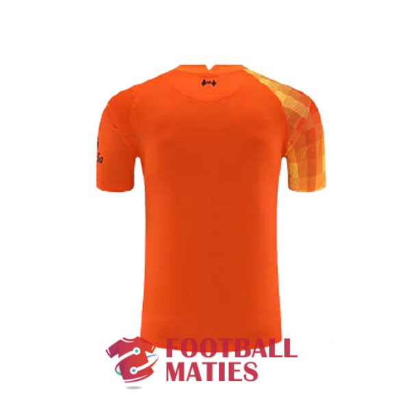 maillot liverpool gardien 2021-2022 orange