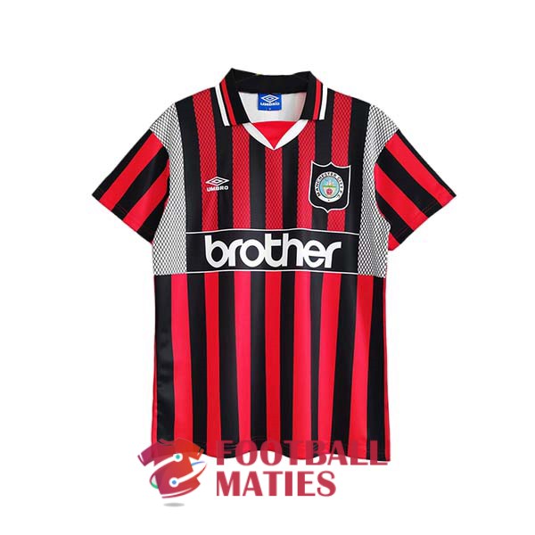 maillot manchester city vintage brother 1994-1996 exterieur