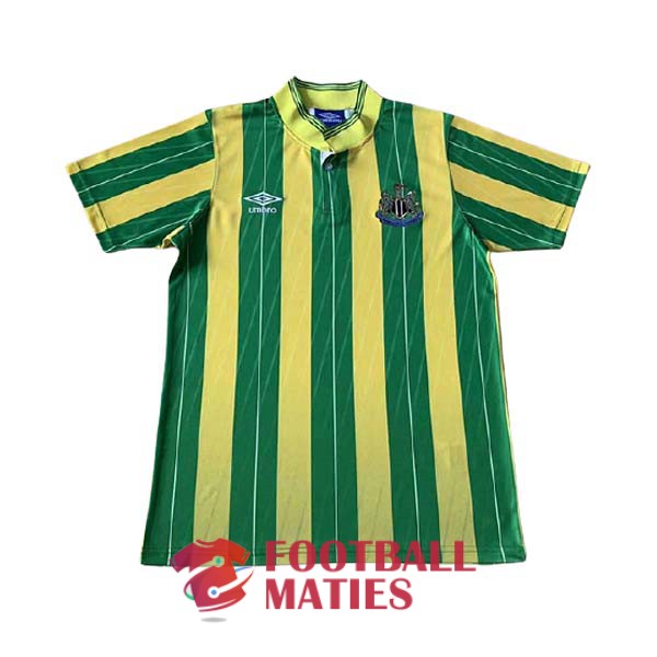 maillot newcastle united vintage 1988-1990 exterieur