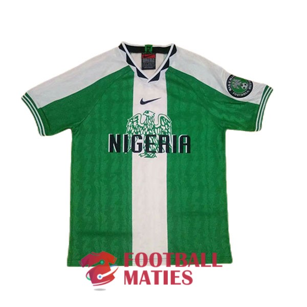 maillot nigeria vintage 1996-1998 domicile