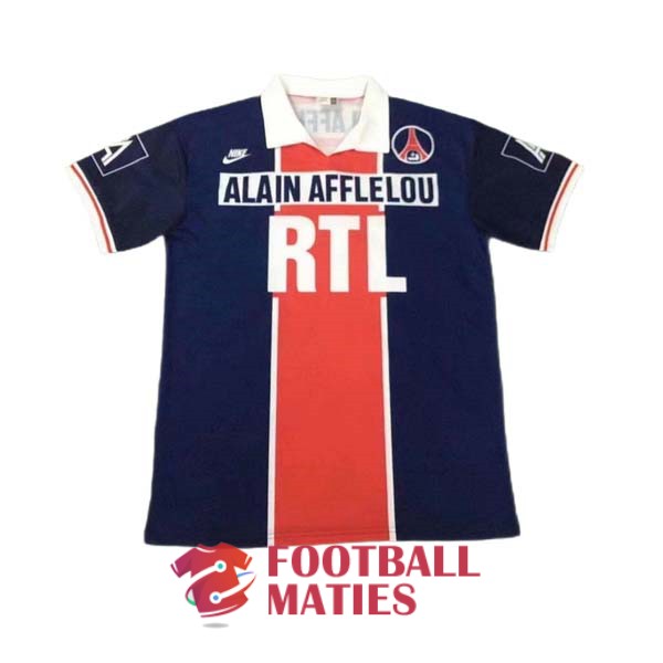 maillot psg vintage RTL 1990-1992 domicile