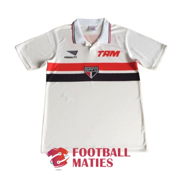 maillot sao paulo vintage 1994-1995 domicile